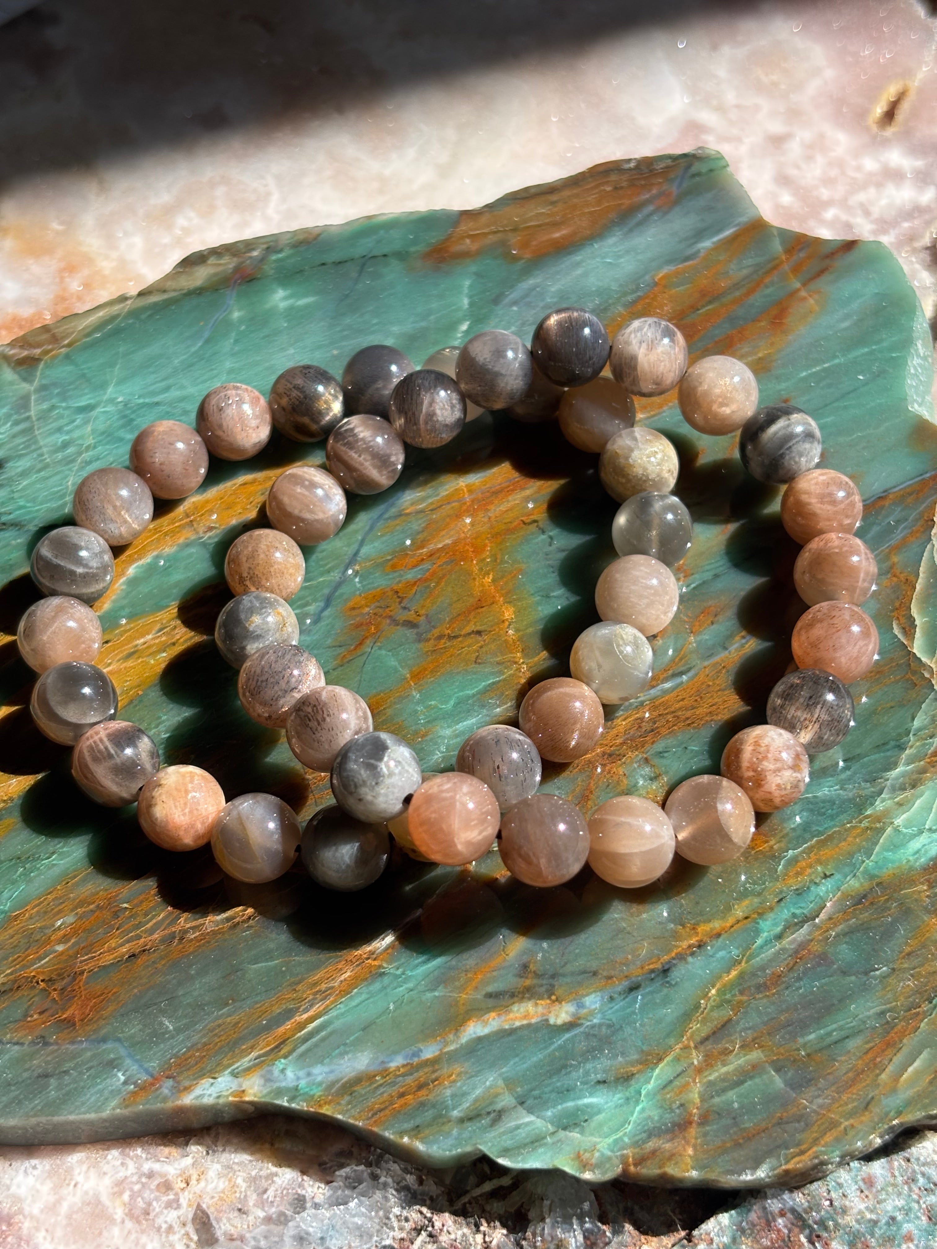 Black Moonstone Bracelet