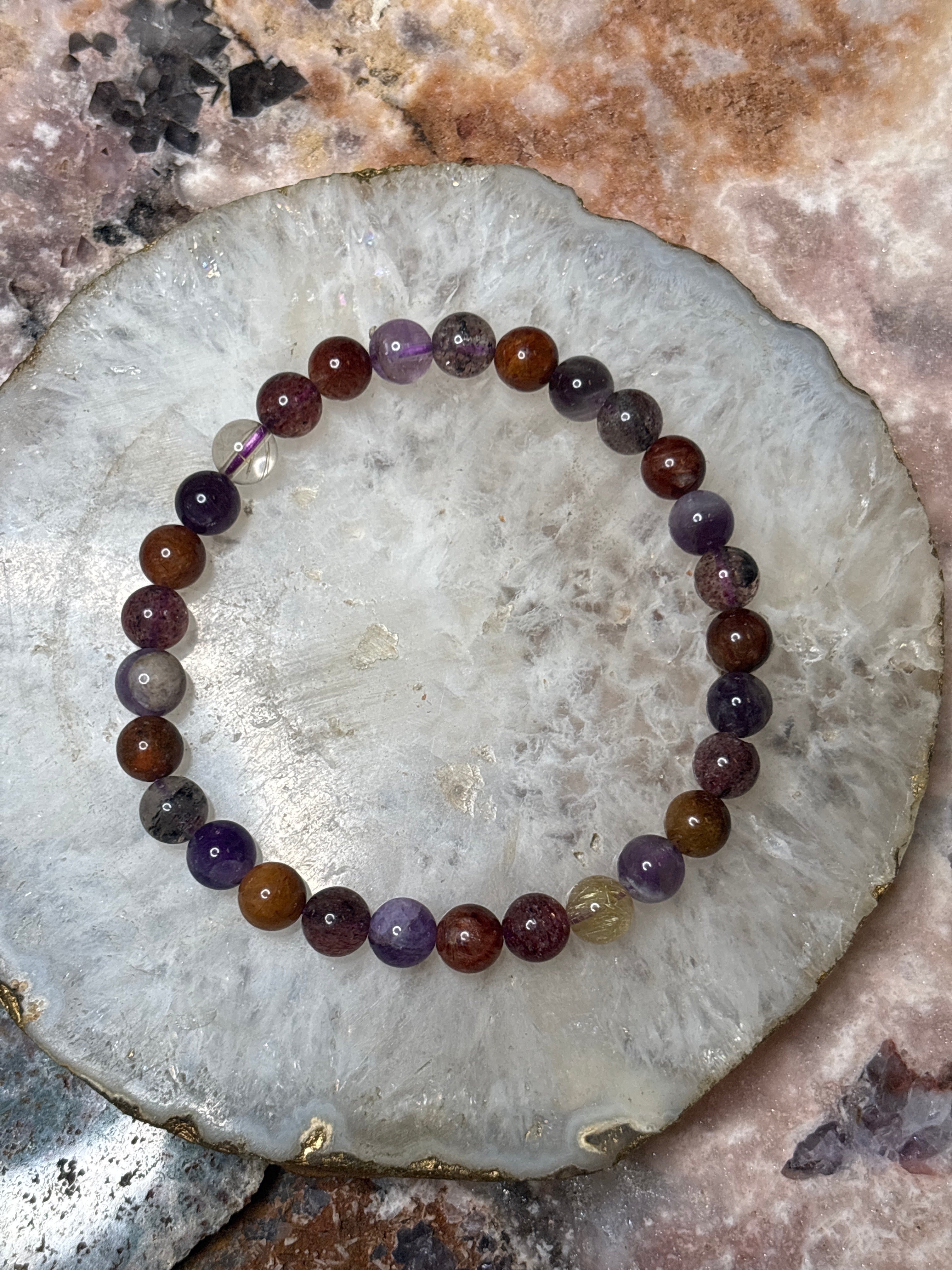 Rainbow Quartz Bracelet