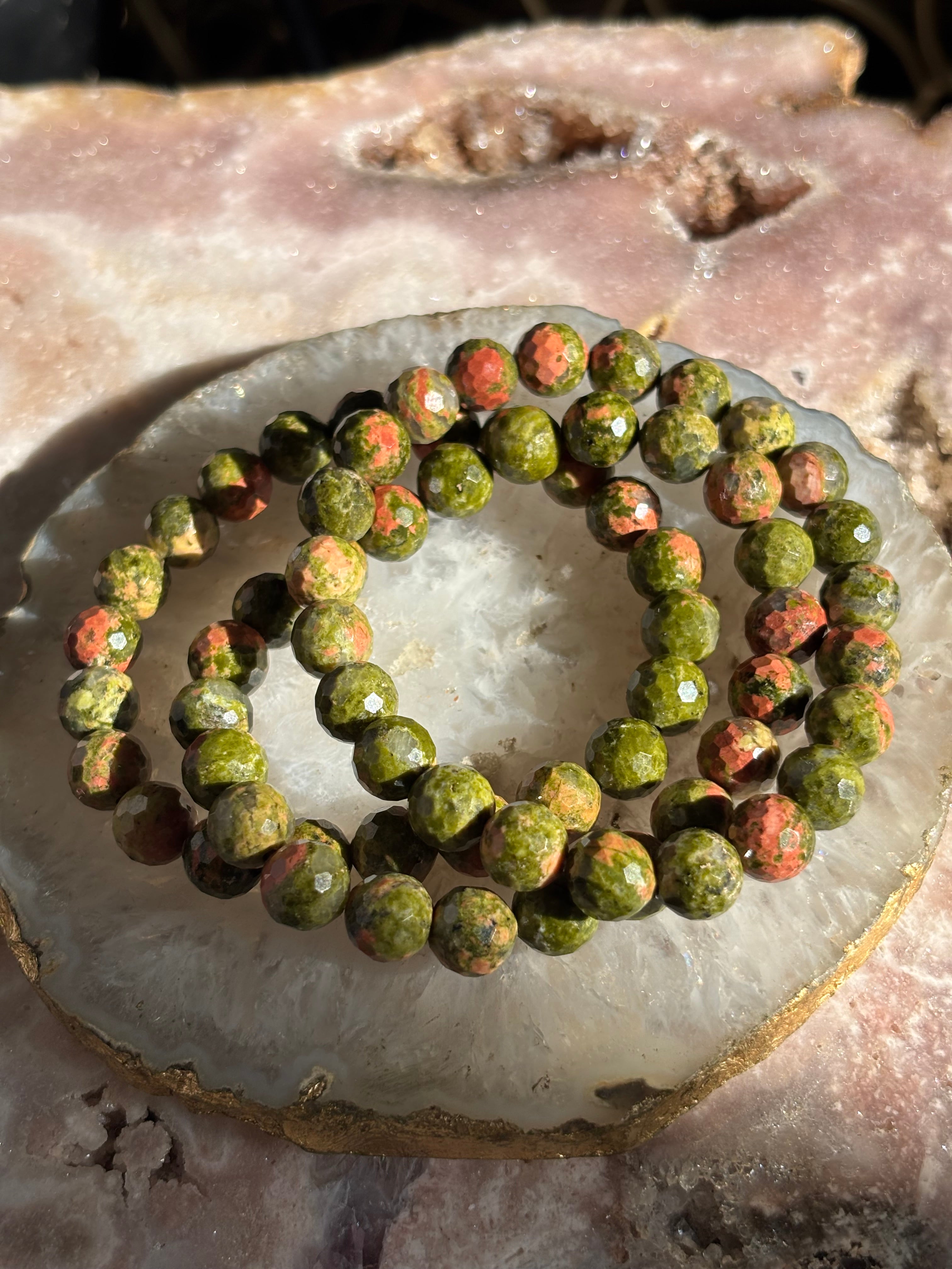 Unakite Bracelet