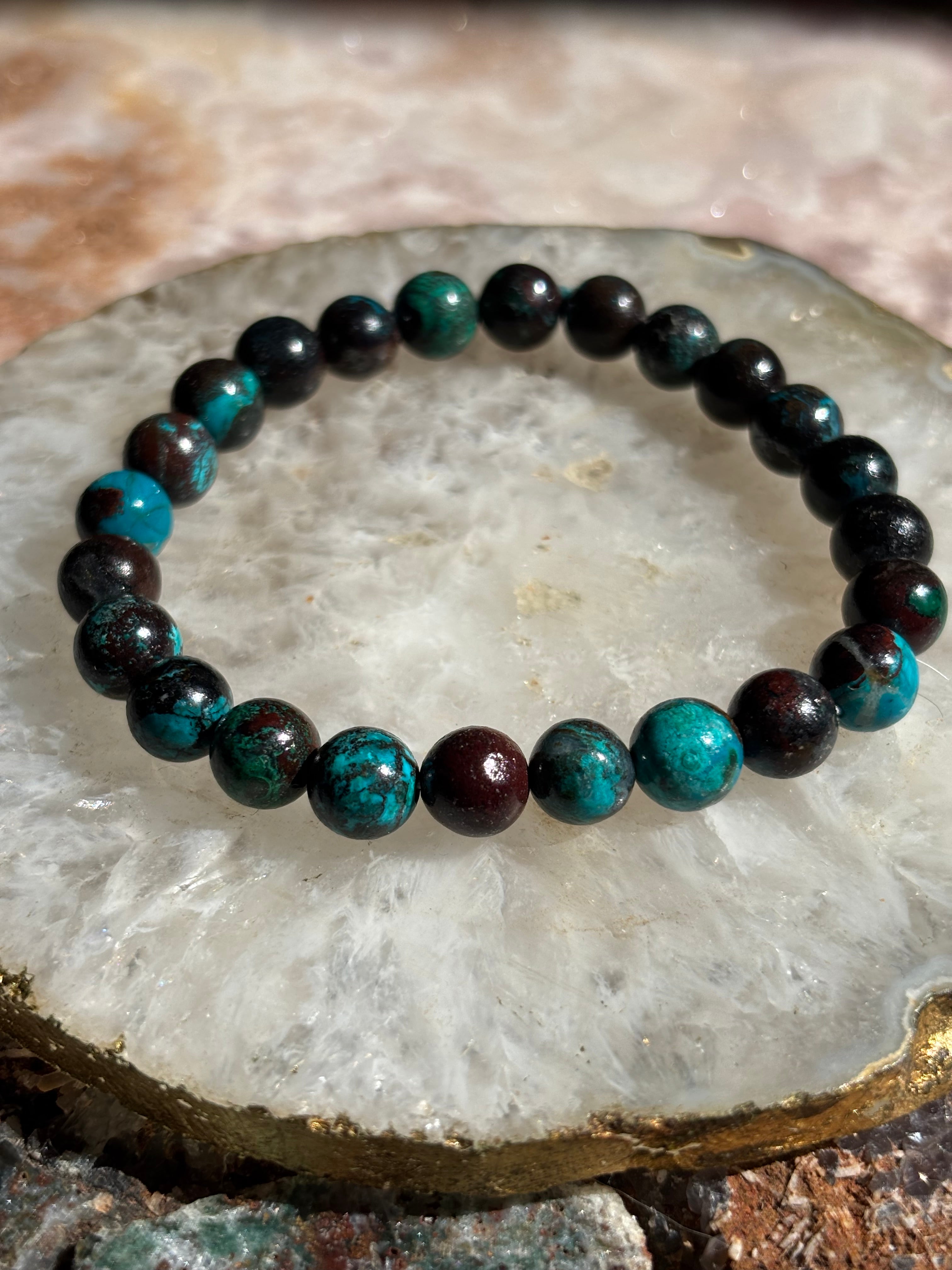 Shattuckite Bracelet
