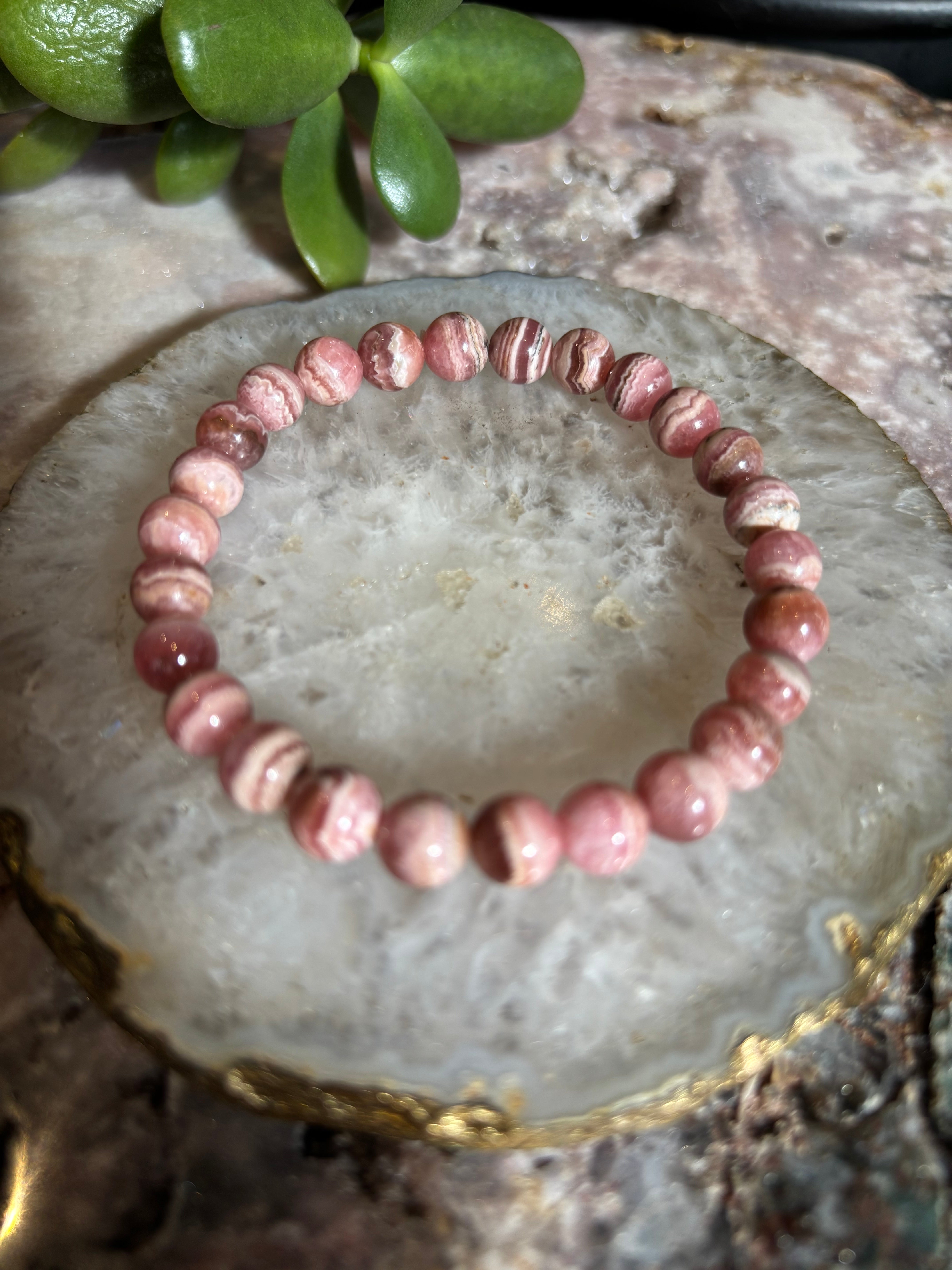 Rhodochrosite Bracelet