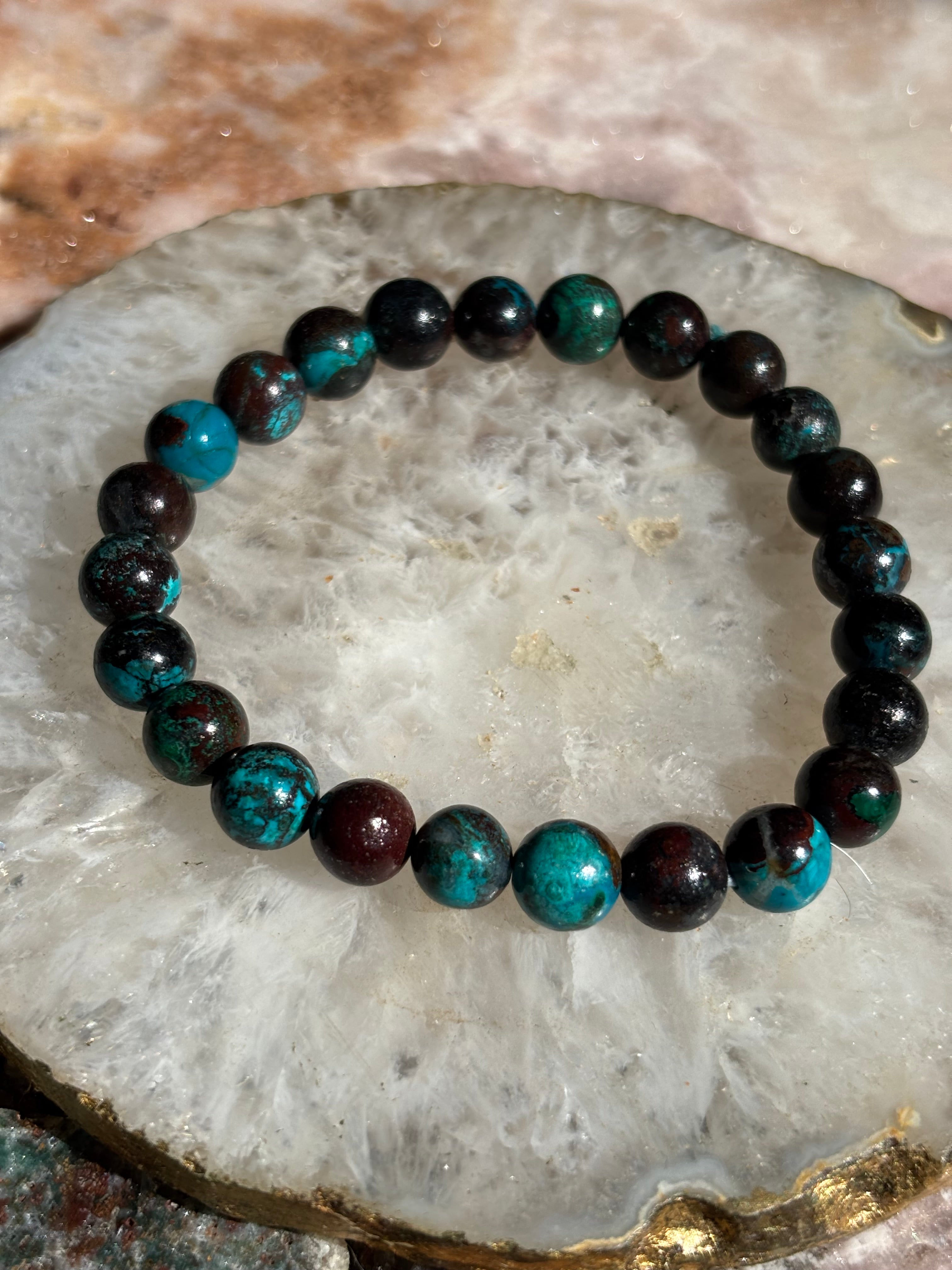 Shattuckite Bracelet