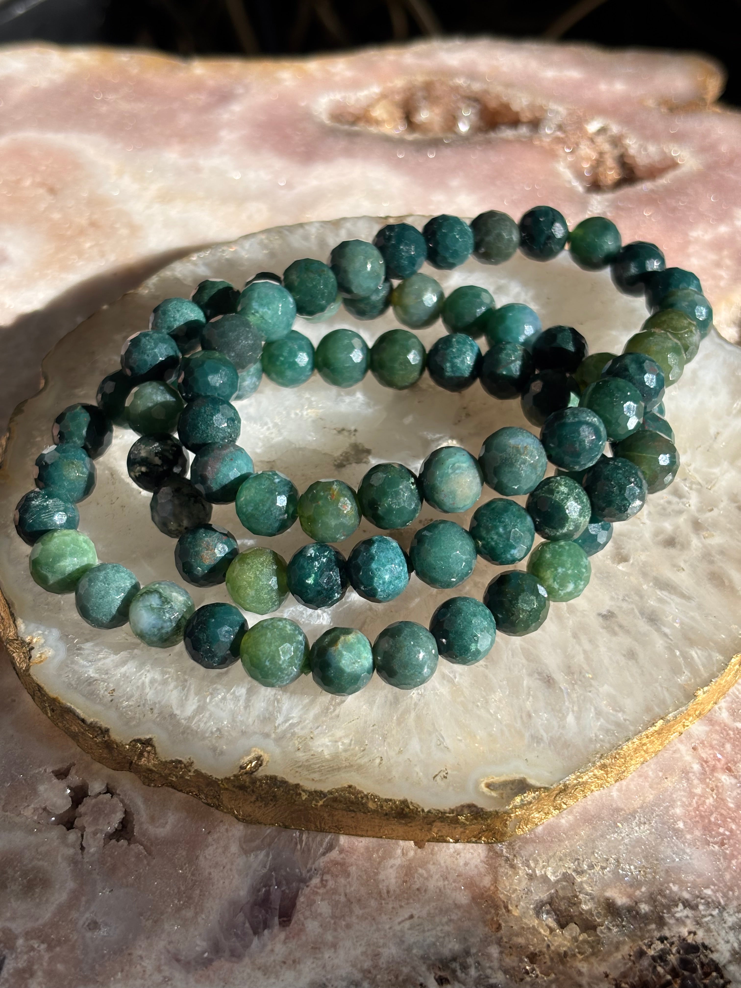 Moss Agate Bracelet