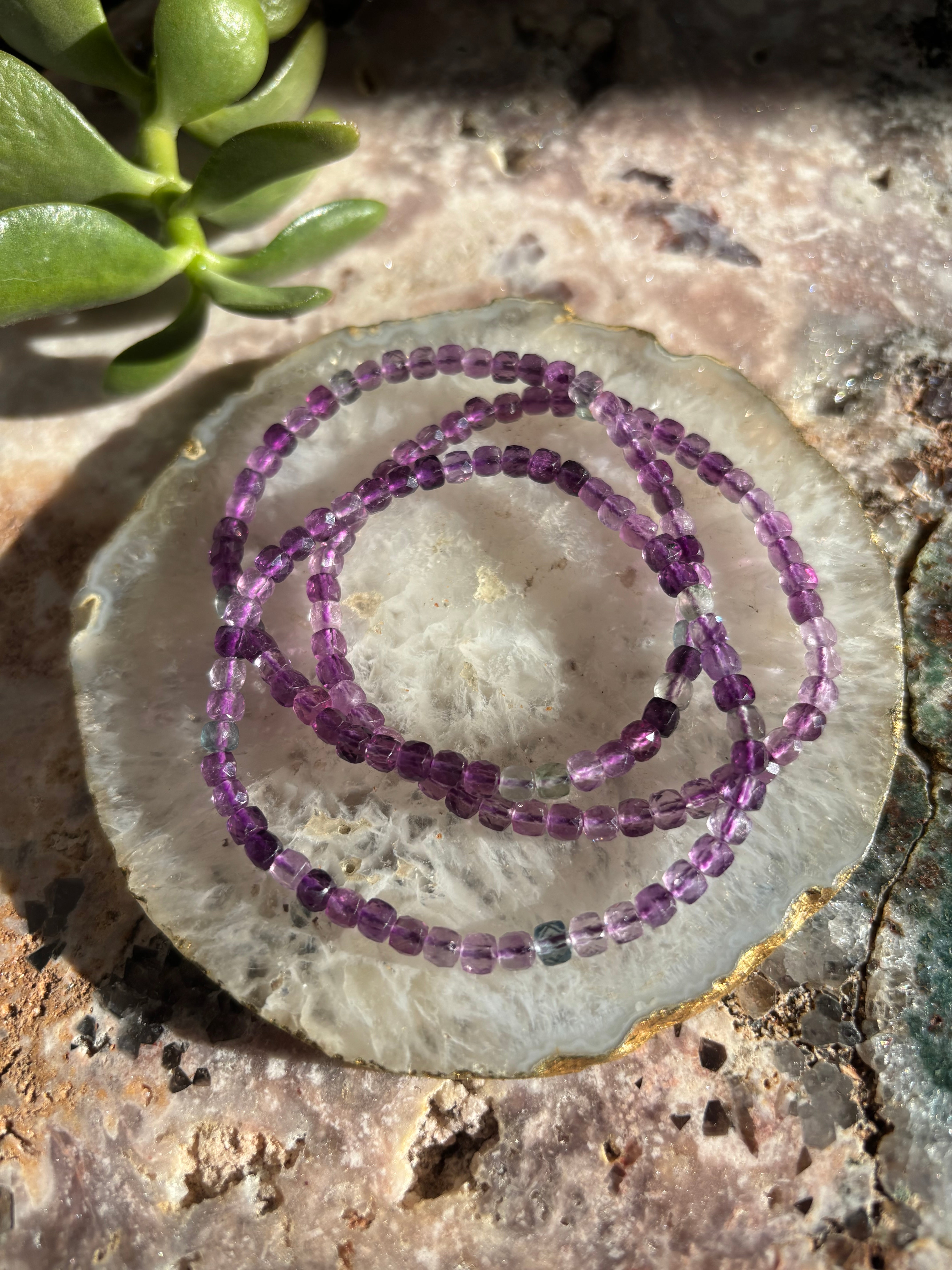 Fluorite Faceted