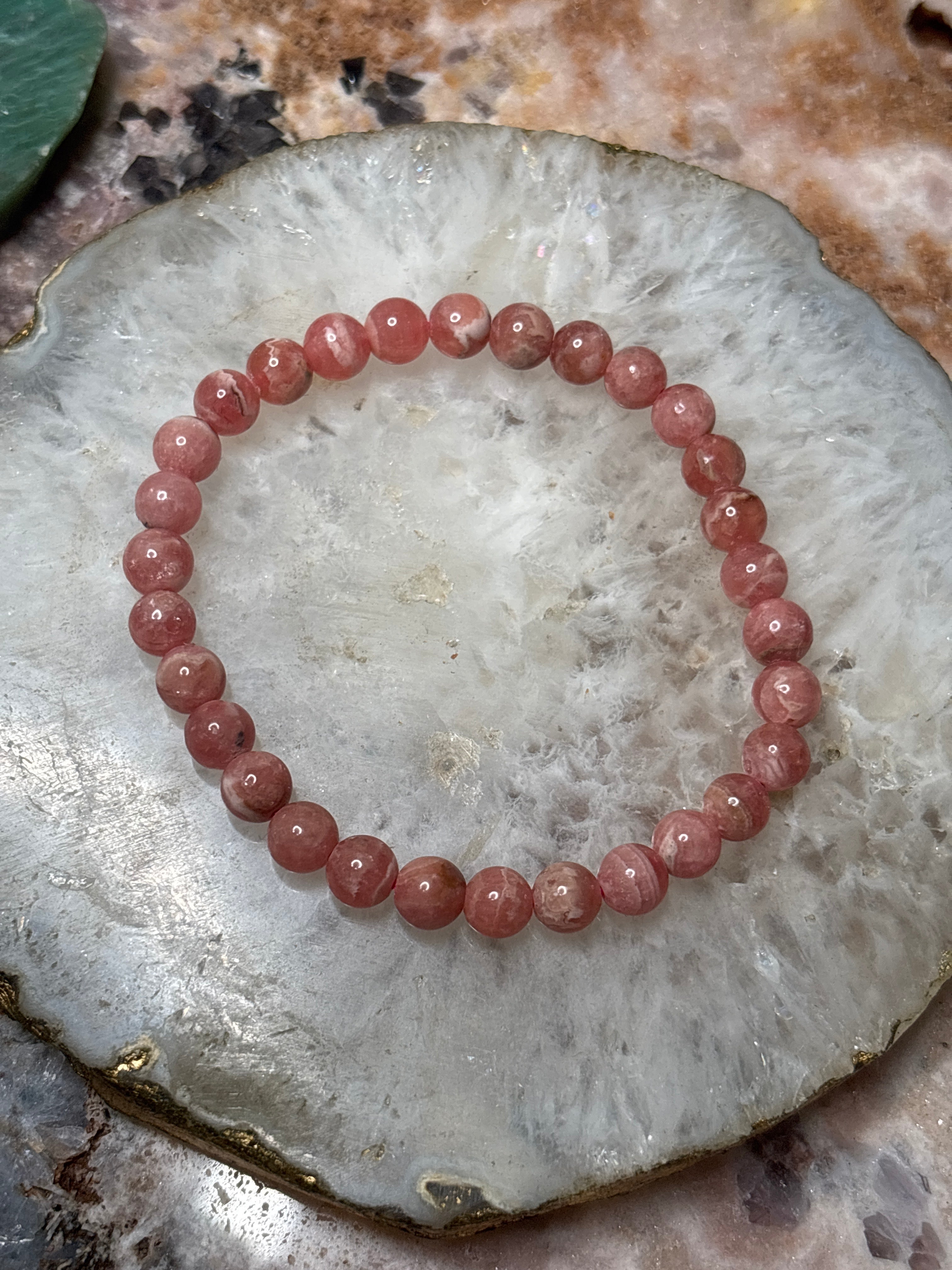 Rhodochrosite Bracelet