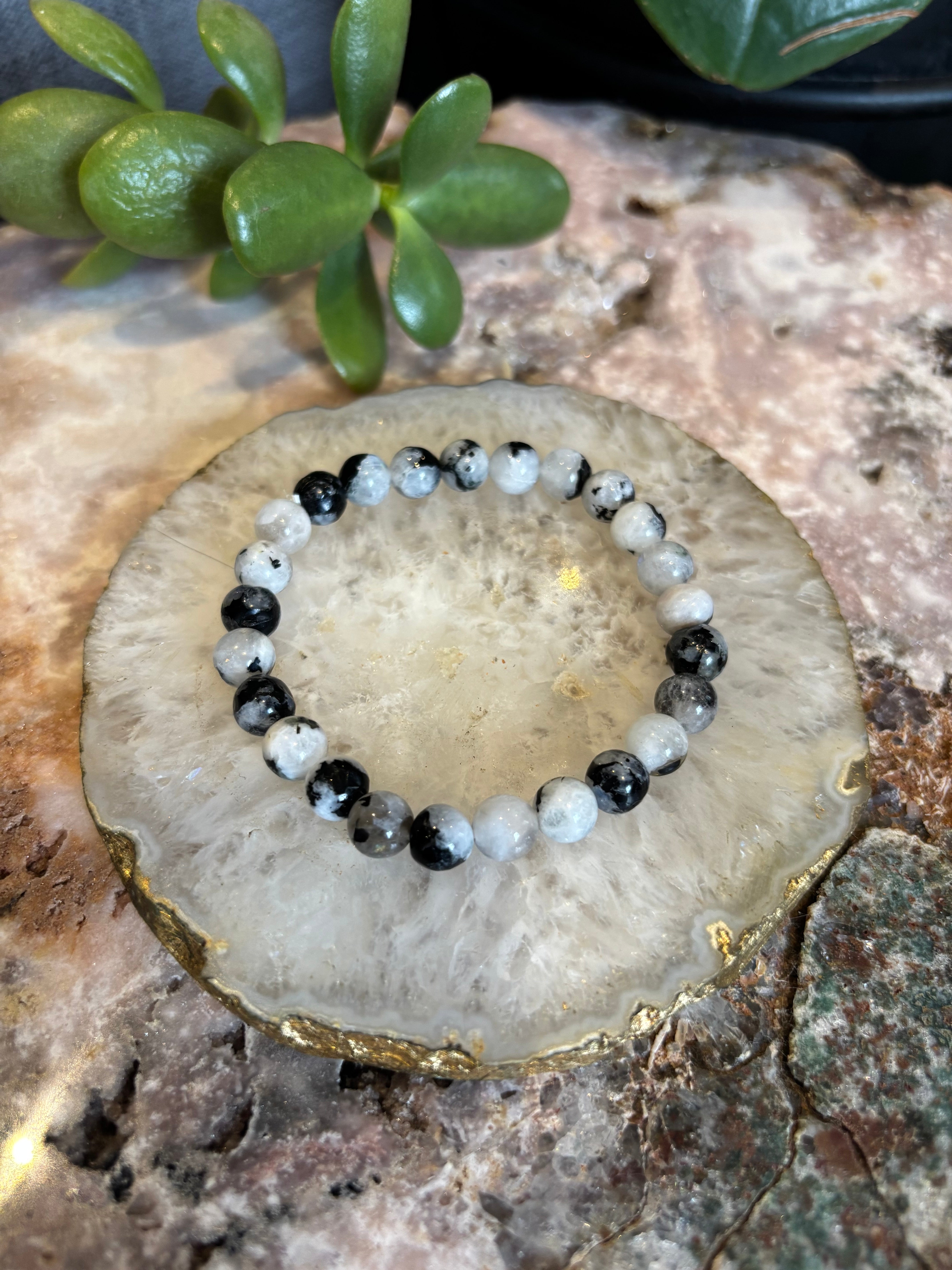 Rainbow Moonstone Bracelet