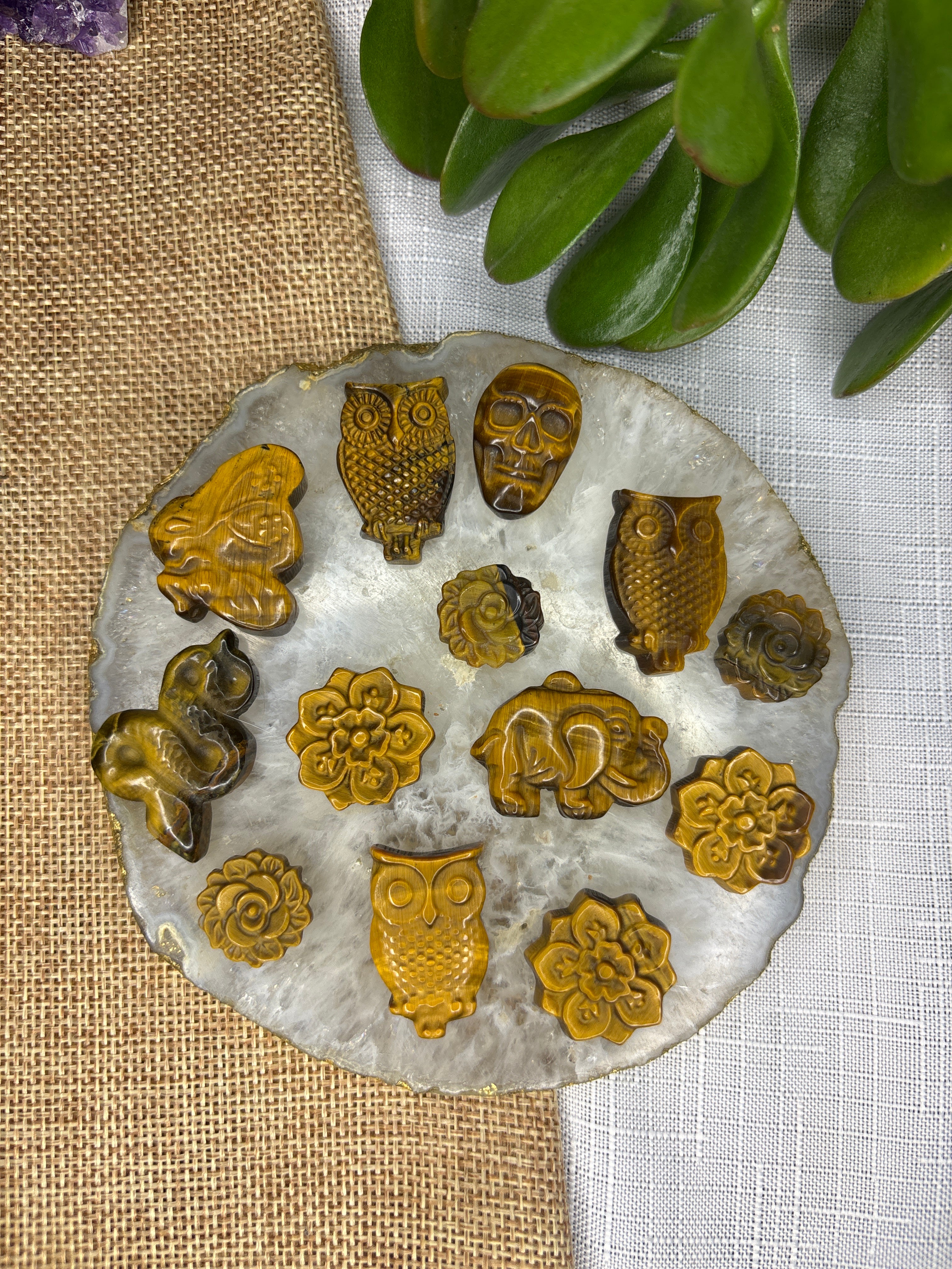 Tiger’s Eye Mini Carving