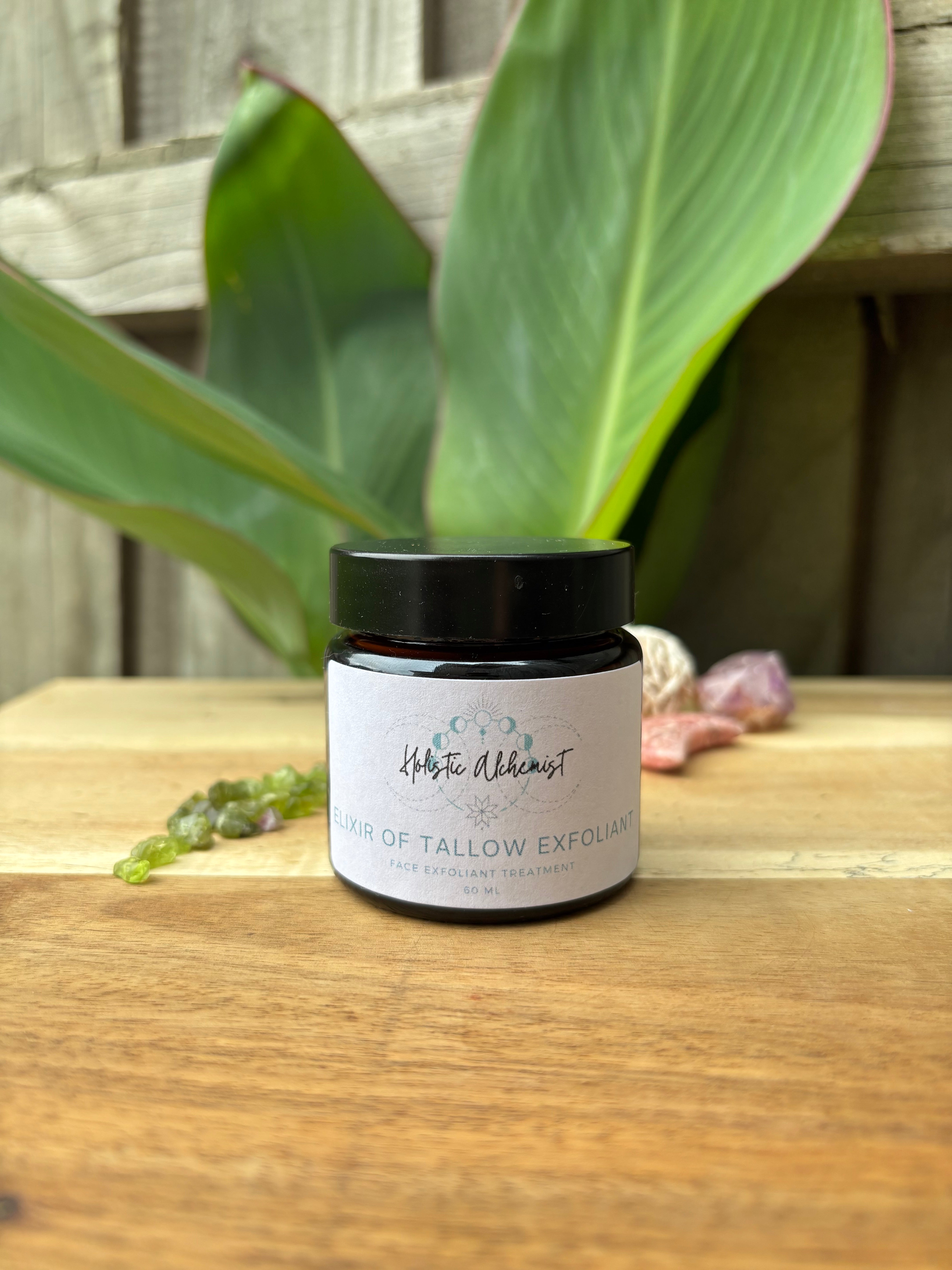 effective natural skin care tallow exfoliant 