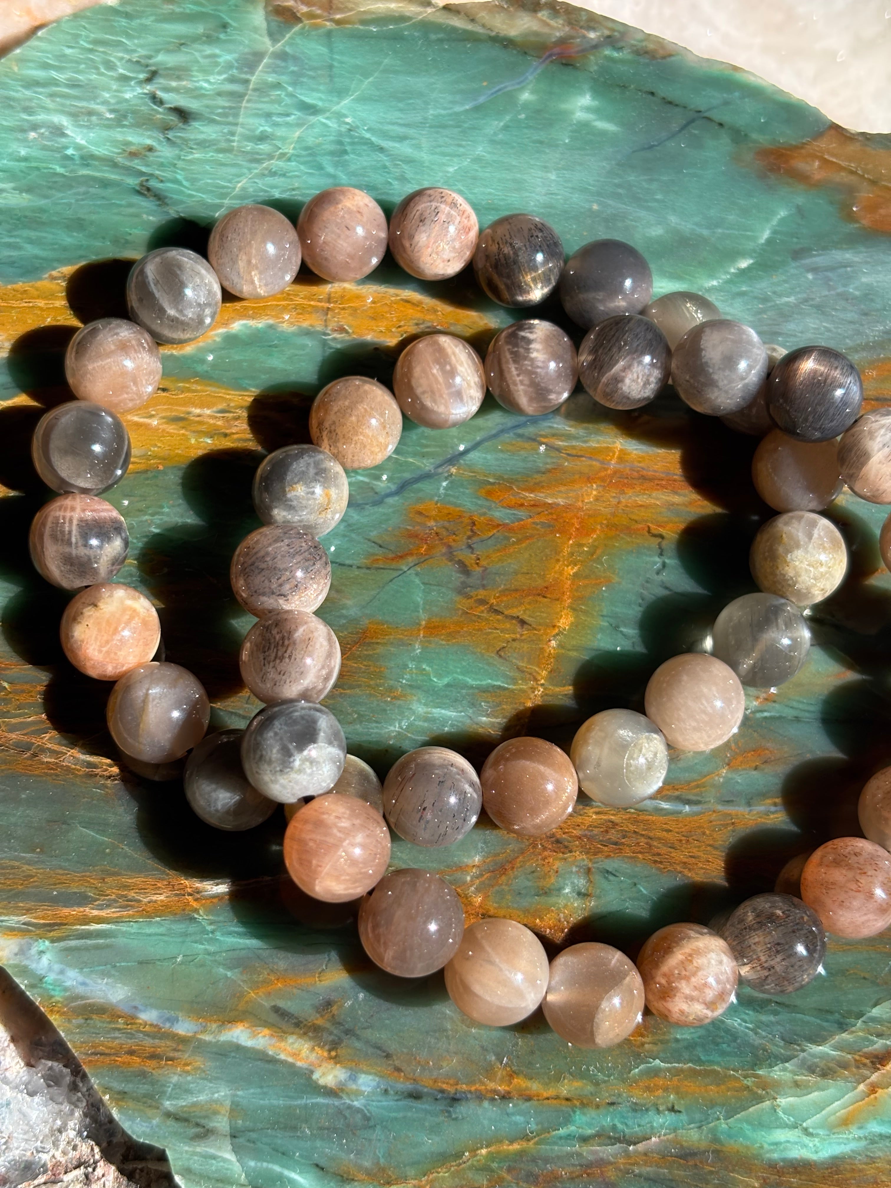 Black Moonstone Bracelet