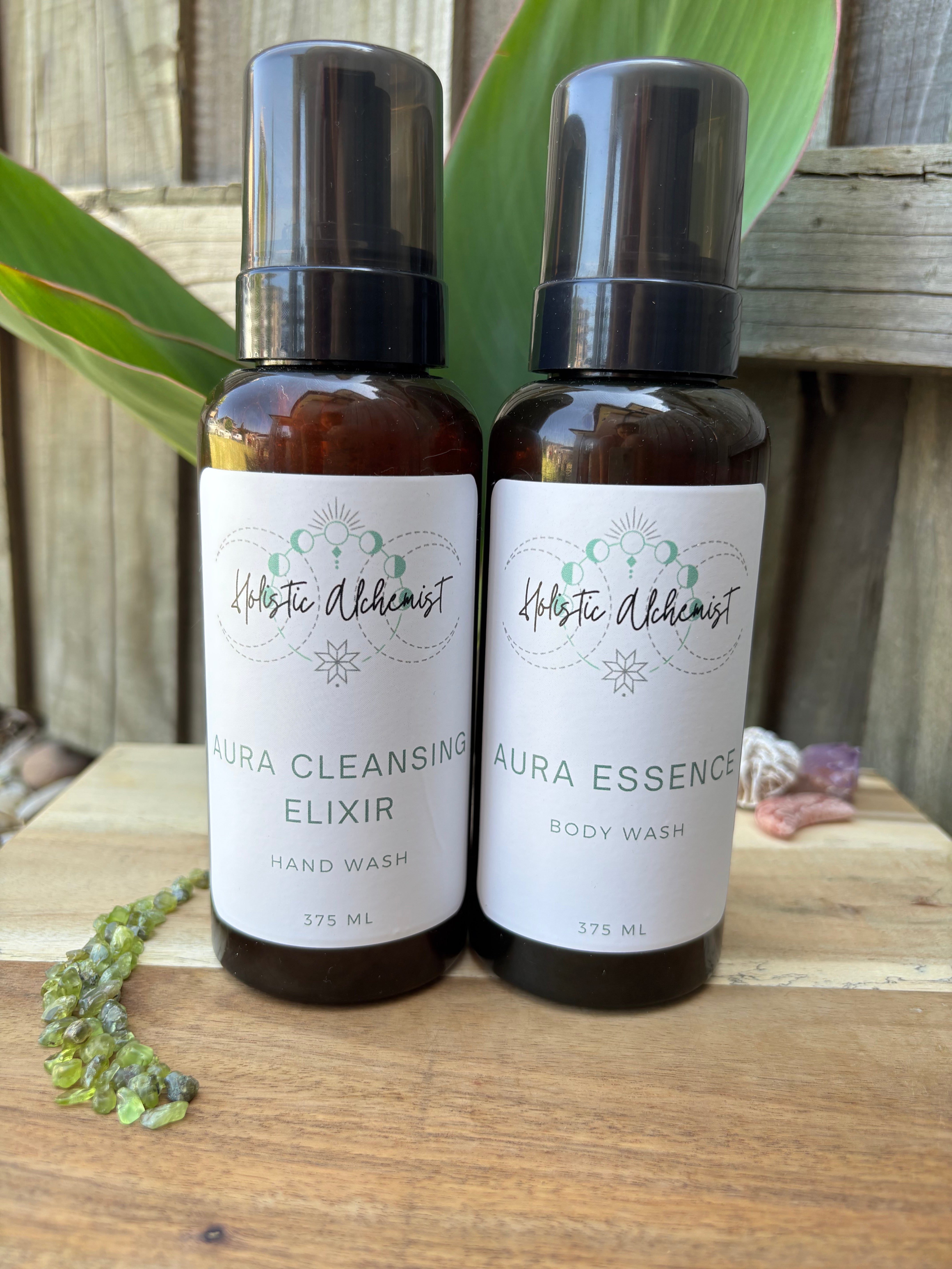  Cleansing Elixir and body wash 