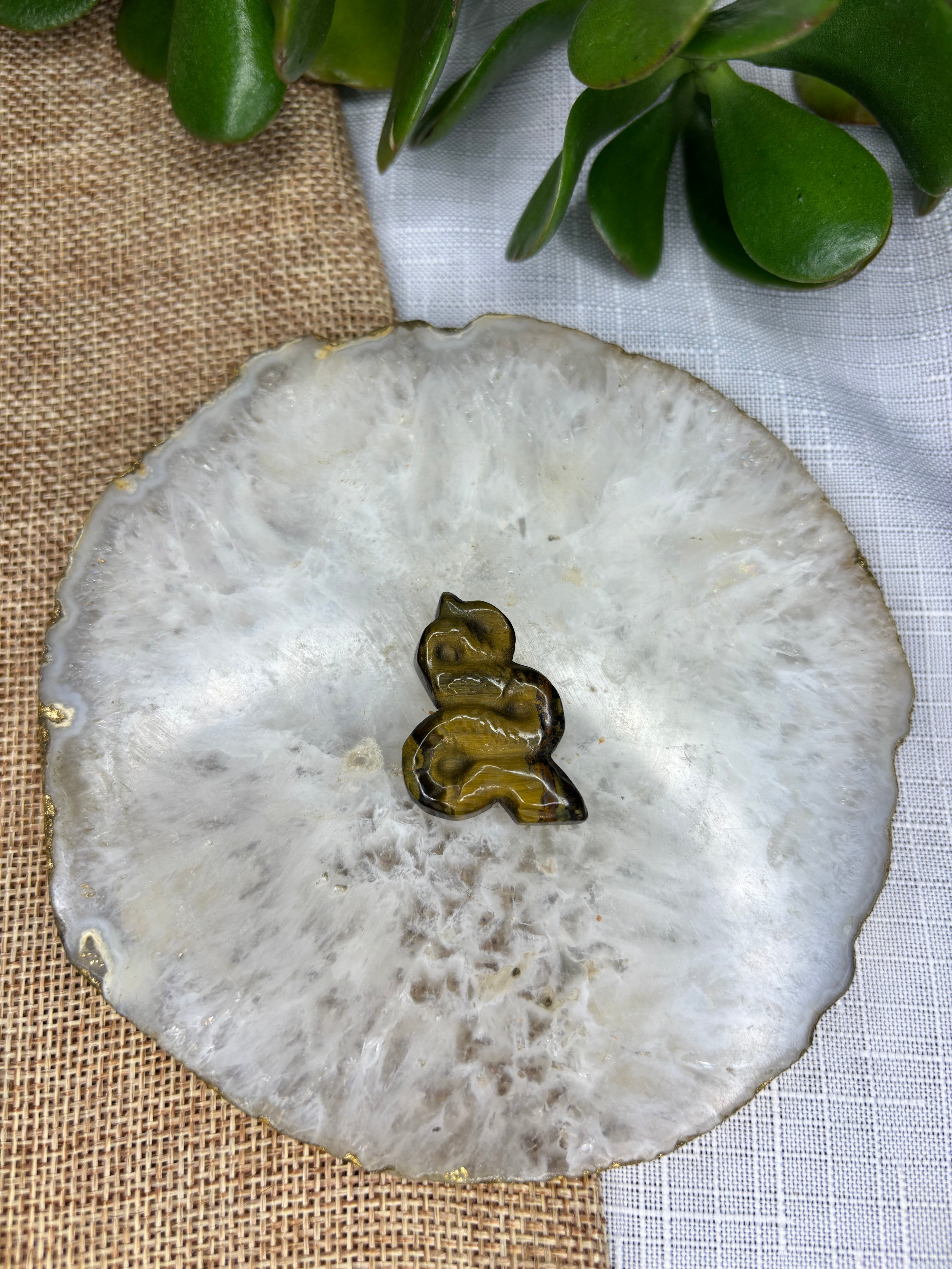 Tiger’s Eye Mini Carving