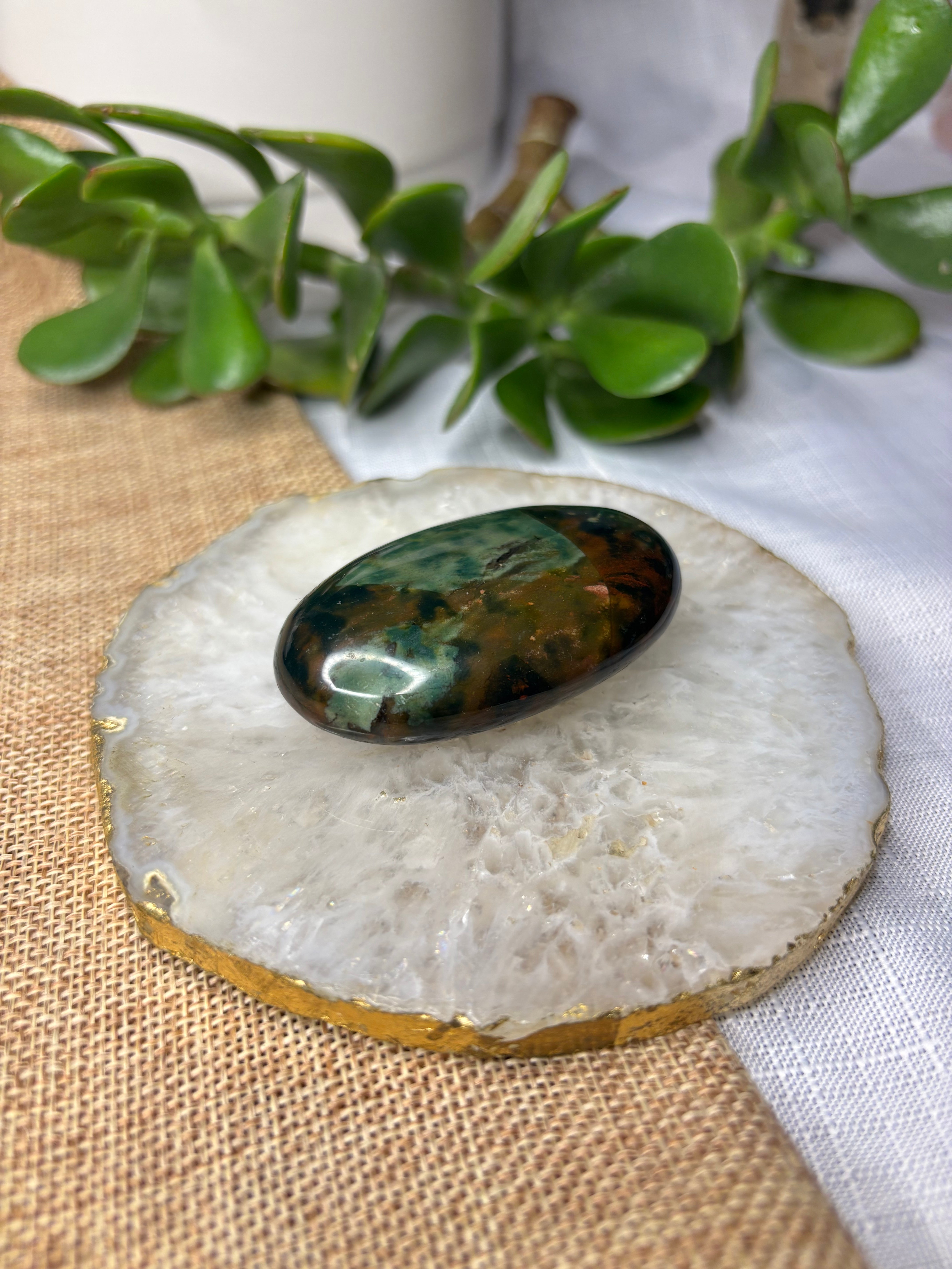 Ocean Jasper Palm Stone